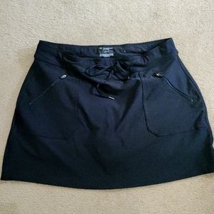 Tek Gear Workout Skirt, sz Large, Black
